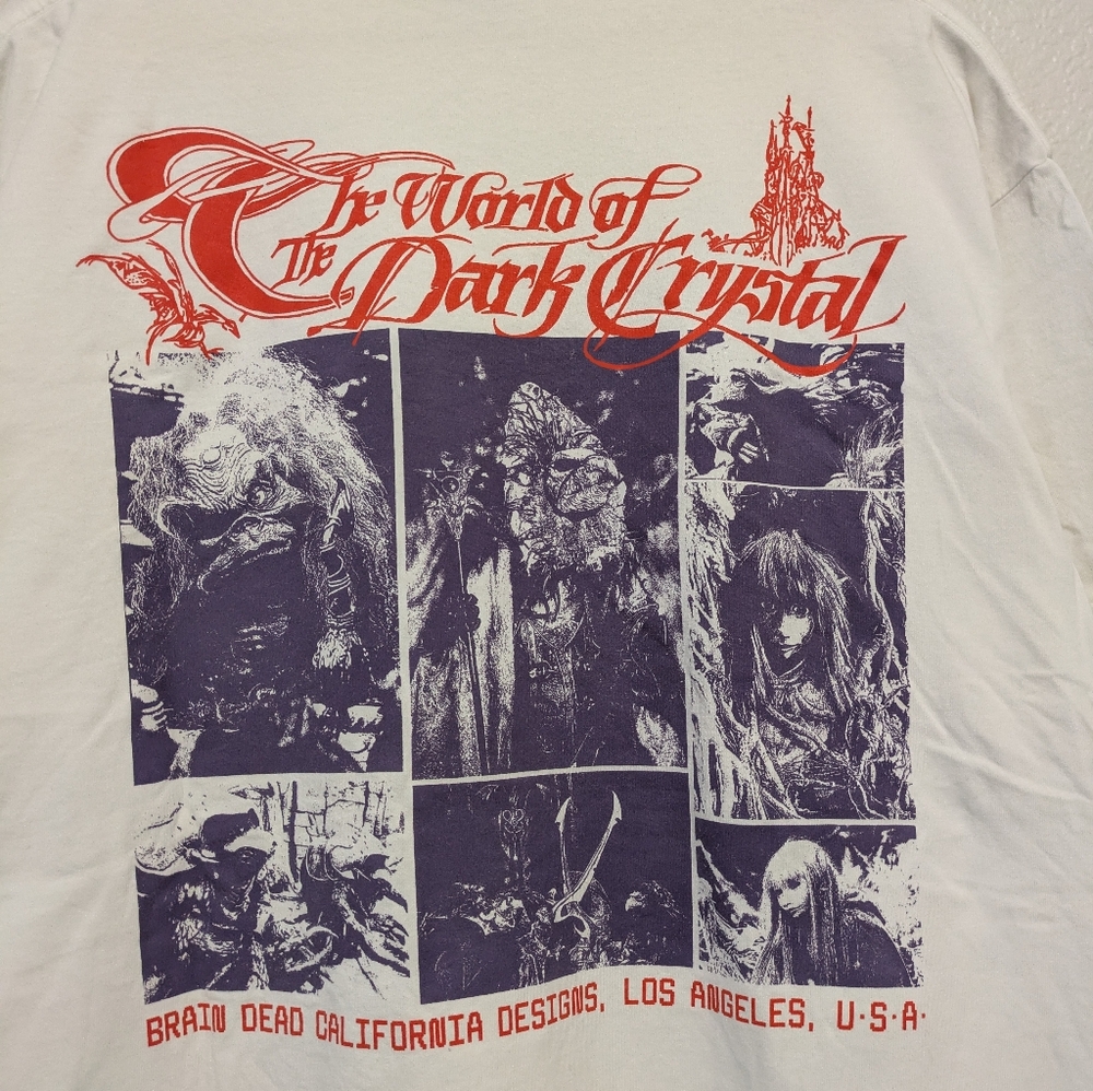 Brain Dead X The World of the Dark Crystal T-shirt - Picture 2 of 9